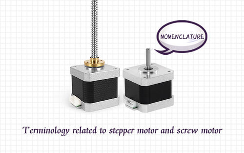 hakkında en son şirket haberleri Step motor ve vidalı motor ile ilgili terminoloji