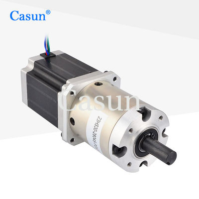 İyi fiyat Dişli Step Motor Nema 23 76mm 0.07mN 1.4KG Casun Step Motor çevrimiçi