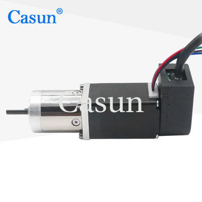 İyi fiyat Yüksek torklu NEMA 11 Adımlı Motor 28*28*45mm 0.67A Kodlayıcı 10 1 Redüksiyon oranı ile çevrimiçi
