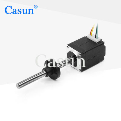 İyi fiyat Casun nema8 nema11 nme14 hibrit kurşun vidalı step motor tr5x2 sabit vidalı step motor çevrimiçi