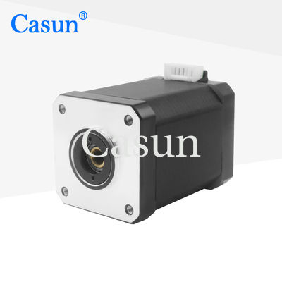 İyi fiyat Robot için 1.8 Derece İçi Boş Mil NEMA 17 Mikro Step Motor 3.0A 2 Faz çevrimiçi