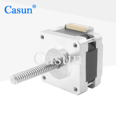 İyi fiyat 25mm 12V NEMA 16 Step Motor, Kurşun Vidalı Esir Step Motor 4 Fazlı çevrimiçi