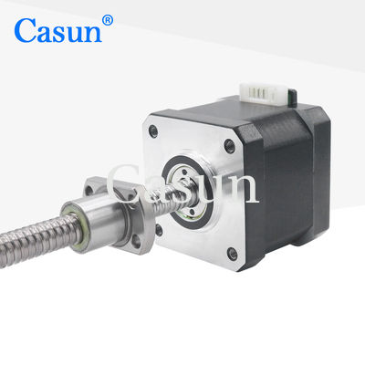 İyi fiyat NEMA 17 Lineer Step Motor Kurşun Vida Tr8 * 2 40mm Gövde 0.45N.M Endüstriyel Otomasyon İçin çevrimiçi