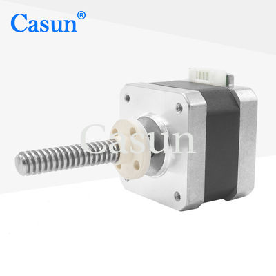 İyi fiyat 1.8 Derece 4 Kablo Nema 17 Kaptive Stepper Motor 42 * 42 * 34mm 1.28A Robot için 0.3N.m çevrimiçi