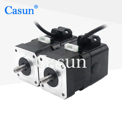 İyi fiyat 1.0A NEMA 17 Stepper Motor With Encoder 42*42*40mm 12V DC 4 Robot Kabloları çevrimiçi