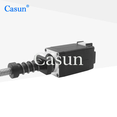 İyi fiyat NEMA 8 Güzellik Ekipmanı için 38mm Vücut Tr5×2 Kapalı olmayan DC Stepper Motor çevrimiçi