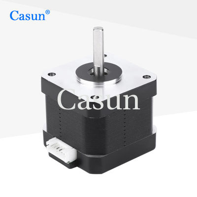 İyi fiyat 42SHD0261 42X42X40mm 1.68A 2 Fazlı İki Polar Hibrit 12V DC NEMA 17 Adımlı Motor 17HS4401 çevrimiçi