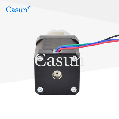 İyi fiyat 42x42x48mm 2.77V NEMA 17 Dişli Step Motor 2 Faz RoHS Onaylı çevrimiçi