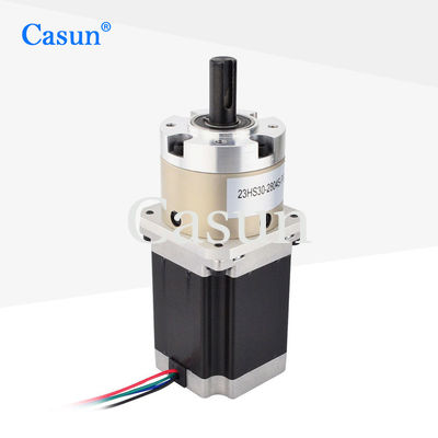 İyi fiyat 23HS30-2804S-PG47 2.8A NEMA 23 CNC Robotik Kol için Delek Kutusu ile Gezegensel Adımcı Motor çevrimiçi