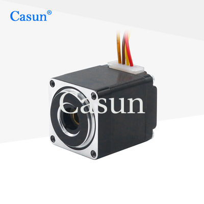 Tıbbi Makine Robot Kamera için 1.8 Derece İçi Boş Mil NEMA 11 Mikro Step Motor