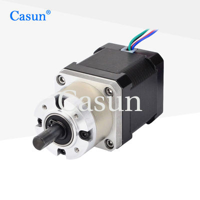 İyi fiyat 0.4A 12V NEMA 17 Geared Stepper Motor 2 Fazlı RoHS Onaylı Adımcı Motor çevrimiçi