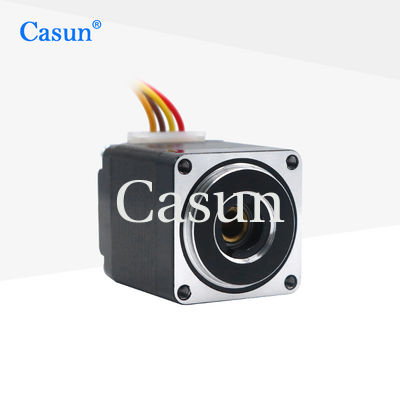 Tıbbi Makine Robot Kamera için 1.8 Derece İçi Boş Mil NEMA 11 Mikro Step Motor