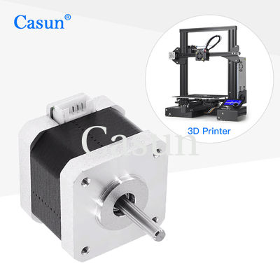 İyi fiyat 1.8 Derece 2 Faza 12V 350mN.m DC NEMA 17 Hibrit Adımcı Motor CNC Robotu çevrimiçi