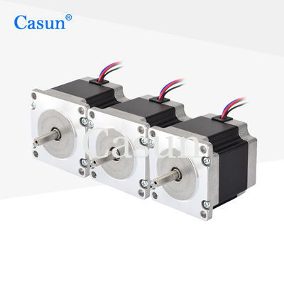 İyi fiyat 1.8 Derece 2 Faz 54mm Uzunluk NEMA 23 CE ROHS ISO ile Stepper Motor çevrimiçi