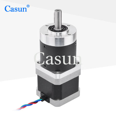 İyi fiyat Casun 42mm NEMA 17 Dişli Step Motor Tek Kutuplu ve Bipolar Step Motor çevrimiçi