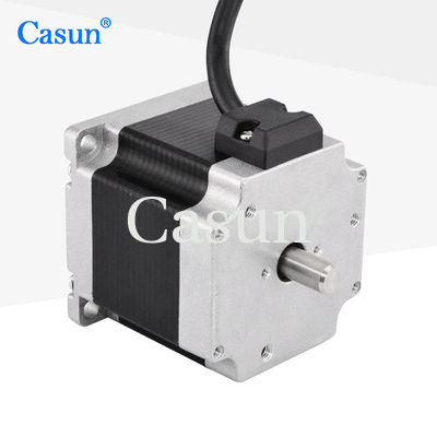 NEMA 23 Adımcı Motor 54mm Vücut 1.26N.m 2.8A CNC için Çift Çubuk