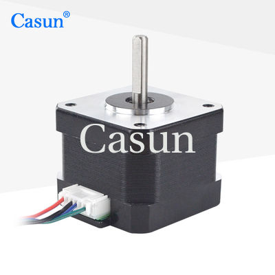 İyi fiyat 42x42x34mm NEMA 17 Adımcı Motor D Çubuğu DC 12V 0.3N.M XYZ Eksi için çevrimiçi