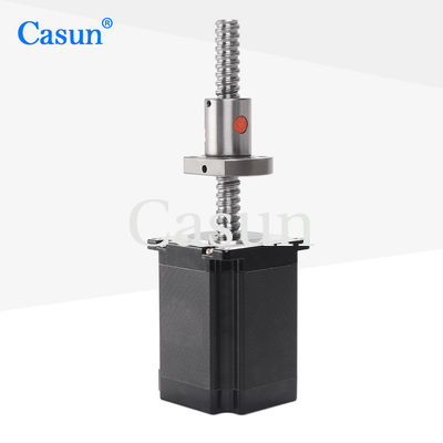 İyi fiyat Nema23 Bilyalı Vidalı Step Motor SFS01210-2.8 2N.M Vidalı Lineer Step Motor çevrimiçi