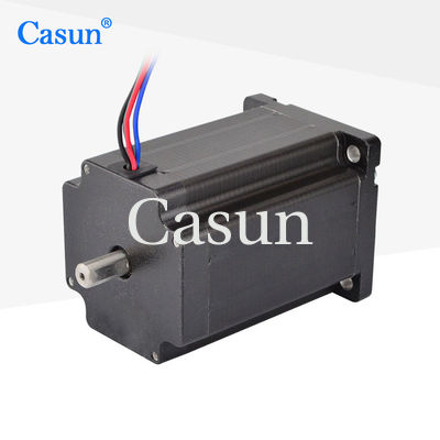 Siyah NEMA 24 Adımlı Motor 4100mN.M Çift Çubuklu Adımlı Motor