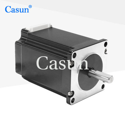 İyi fiyat NEMA 23 İki fazlı 1.8° 57 STEPPER MOTOR 83mm Vücut Yüksek tork 2.8A Tekstil makinesi için çevrimiçi