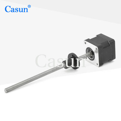 0.4Amp NEMA 14 Hibrit Adımlı Motor Tr5*1 P1 Otomasyon Makinesi için Mikro Adımlı Motor
