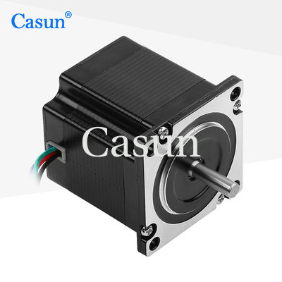 İyi fiyat NEMA 23 iki fazlı 1.8° 57 adımlı motor 54mm vücut 1.0A baskı makinesi çevrimiçi