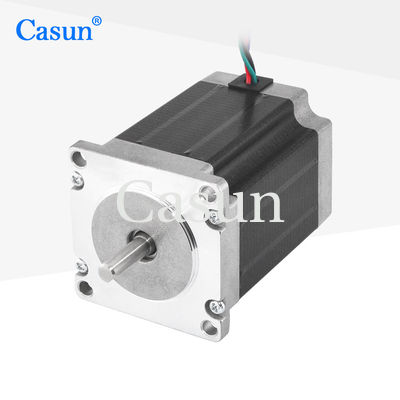 İyi fiyat 57x57x76mm Nema 23 Stepper Motor 1.8 Derece 2 Faz 2N.m Yüksek Döner çevrimiçi