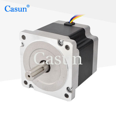 Nema 34 Bipolar 1.8 derece baskı makinesi için baskı motoru 86x86x76mm 4N.m 4 tel