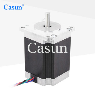 Sertifikalı güç kaynağı olan 76 mm NEMA 23 Adımlı Motor Elektrikli DC Motor