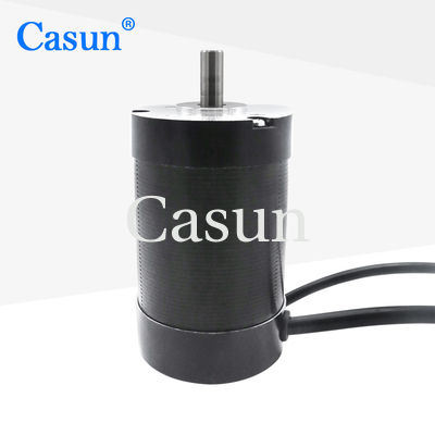 24v DC fırçasız motor Nema 23 120w Lazer makinesi için elektrikli motor