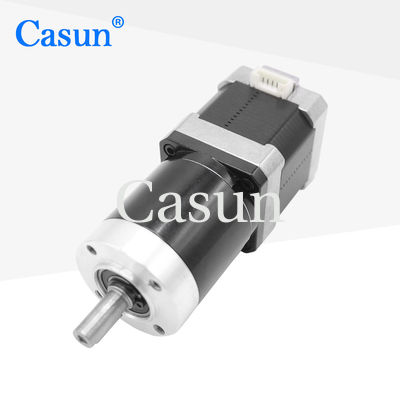 İyi fiyat NEMA17 oranı 40/1 Planetary Gearbox Stepper Motor 1.5A Robot Kol 3D Yazıcı için çevrimiçi