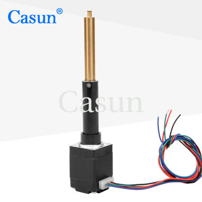 5.28V 0.24Amp NEMA 8 Dispenser için kurşun vida ile adımlı motor