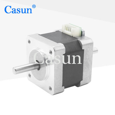 İyi fiyat 1.8 derece NEMA 14 Stepper Motor Çift Çubuk 0.15N.m. 4 tel güvenlik kamerası için çevrimiçi
