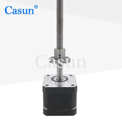 Nema 17 Top vida doğrusal adım motor 450mN.M SFK0802 CNC için adım motor