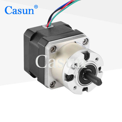 NEMA17 oranı 5.18Cnc robot kolu için Planetary Gearbox Stepper Motor 12V DC