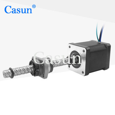 İyi fiyat 4.05V 1.5A 1.8 Derece 2 Fazlı NEMA 14 Lineer Step Motor 35x35mm Vidalı Mil çevrimiçi