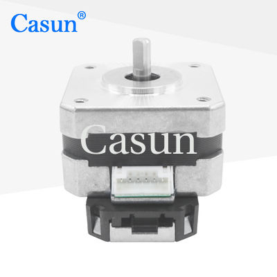 İyi fiyat 26mm Uzunluk NEMA 17 Stepper Motor With Encoder 1.5A 26mm Robot için vücut çevrimiçi