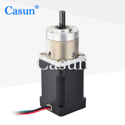 Planet Şanzıman Casun Steppr Motor 35mm NEMA 14 Redüktör Oranı 51/1 Dişli Step Motor