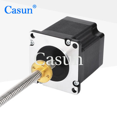 57x57x54mm 3.36V NEMA 23 Gravür Makinesi İçin Kurşun Vidalı Step Motor