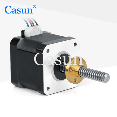 CNC Freze Makinesi için Casun Lineer 42x42mm Tr8x8 Hibrit Step Motor