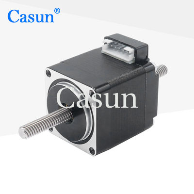 Tekstil Ekipmanları için 28 * 28 * 33mm NEMA 11 Lineer Step Motor 50mN.M 0.67A