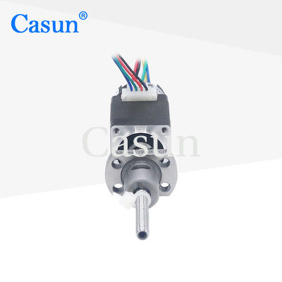 2 Faza Nema 8 Bipolar 1.8 derece Top vida Stepper Motor 28mm gövde Encoder ile 14mN.m