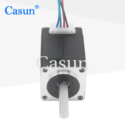 2 Faza Nema 8 Bipolar 1.8 derece Adımlı Motor 20x20x33mm 21mN.m Makine için 4 tel