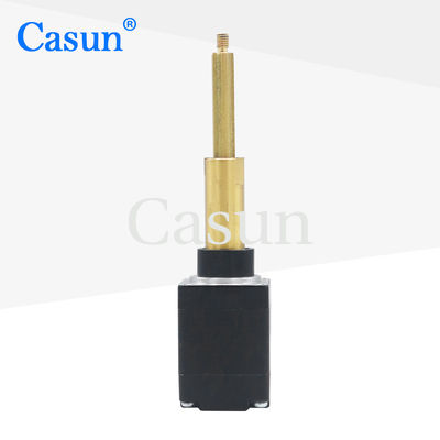 İyi fiyat Yüksek kaliteli Casun 0.24A Kapalı Adımcı Motor NEMA 8 Doğrusal Etkinleştirici Motor 0.5KG tıbbi cihaz için adımlı motor çevrimiçi