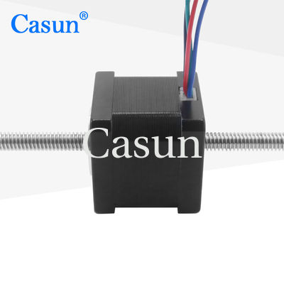 Lineer Nema 14 Esir Olmayan Step Motor Kurşun Vida Tr6.35 35mm Otomasyon Ekipmanları İçin