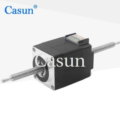 Nema 8 1.8 Derece Kapalı olmayan DC Stepper Motor 27mm Vücut 0.5A Güzellik Ekipmanı için