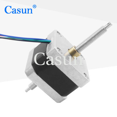 İyi fiyat 42X42mm Vidalı Sabit Olmayan Step Motor Nema 17 1.2Amp 260mN.M çevrimiçi