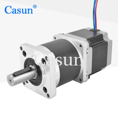 57*57*54mm NEMA 23 Gezegen Döşeme Motoru Ekstrüzyon Makinesi İçin Çift Çapa 50/1