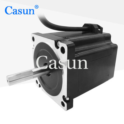 3 Faz 1.2 Dereceli Çift Çubuklu Adımcı Motor Nema 34 Mikro 86*86*98mm 5N.M Ekipman için
