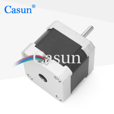 İyi fiyat Ekstruder 3D Yazıcı için Nema 17 step motor voltajı 3.4V 1.7Amp 400mN.m 0.3kg çevrimiçi